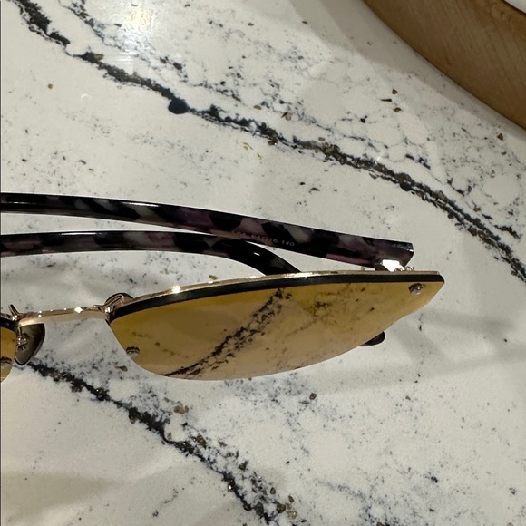 AQS Sunglasses with Pink/Fuchsia Lenses - Picture 2 of 5